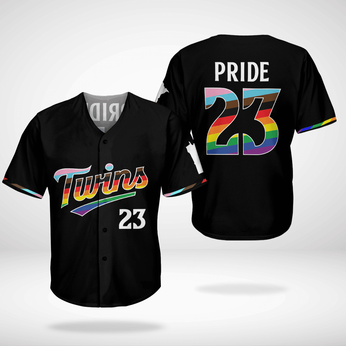 Minnesota Twins Pride Night Twins LGBTQ 2023 Baseball Jersey