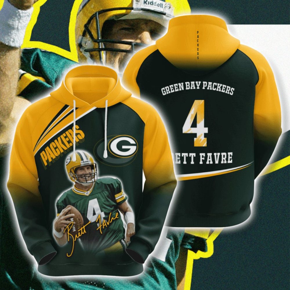 GB Packer 3D Hoodie HD0174