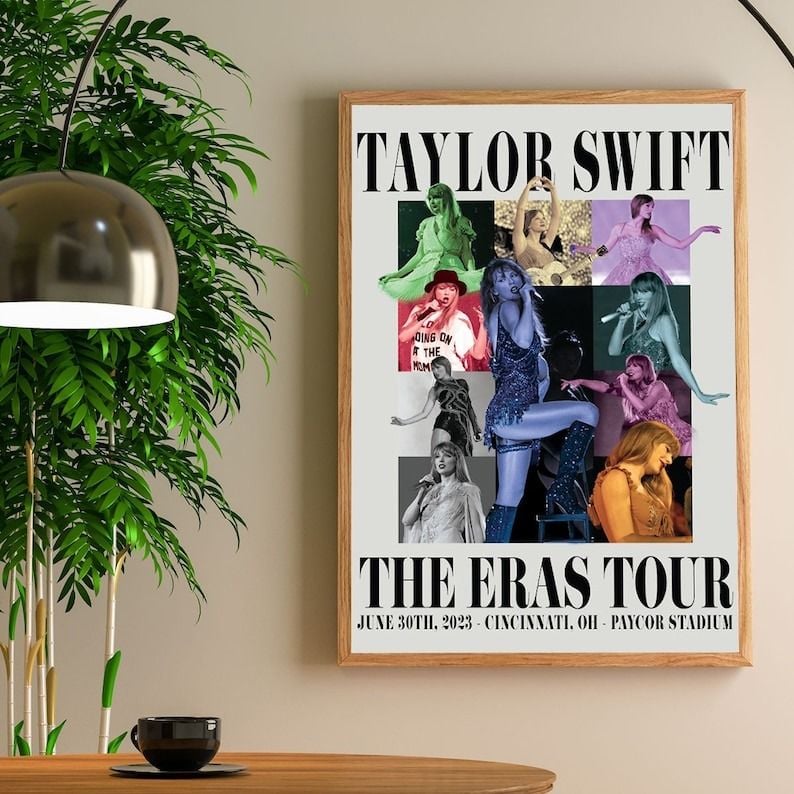 Custom Eras Tour Poster, Taylor Swiftie Poster, Taylor Swiftie Merch ...