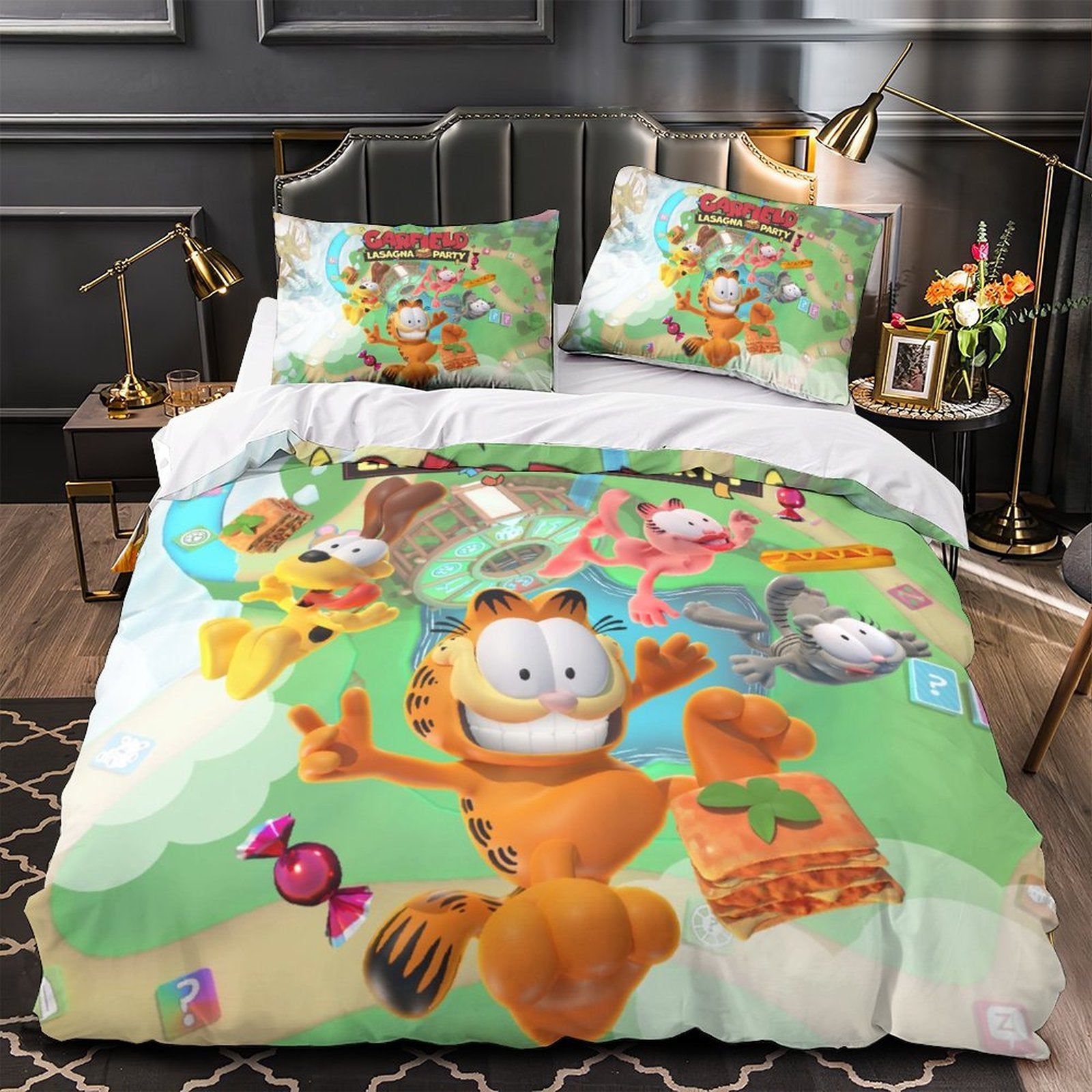 Garfield Bedding Set Quilt Cover 11101