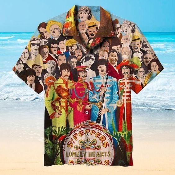 The Beatles Hawaiian Shirt TBSHW011