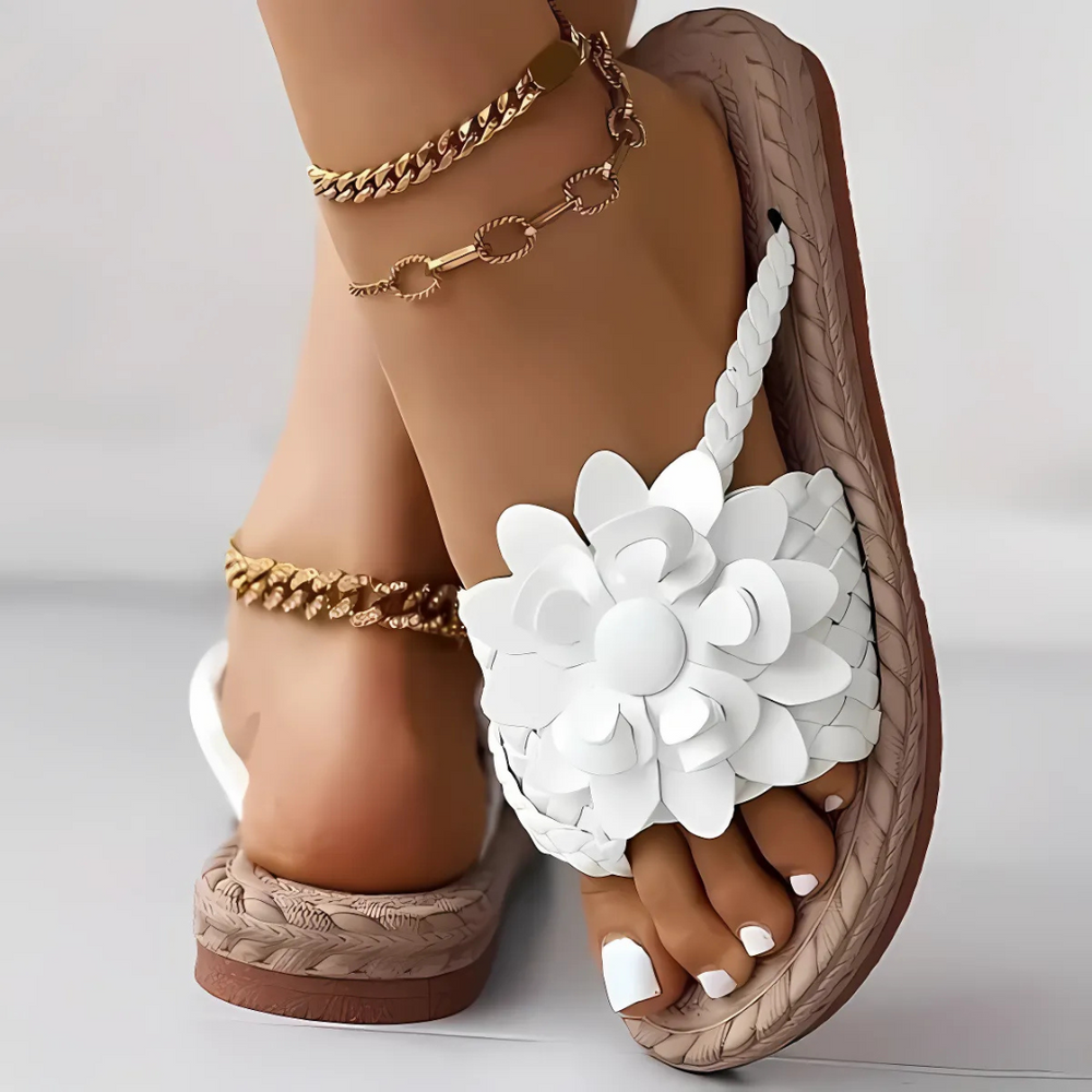 🔥 EARLY SUMMER SALE 49% OFF 🔥 Women’s Floral Arch Support Flat Slippers