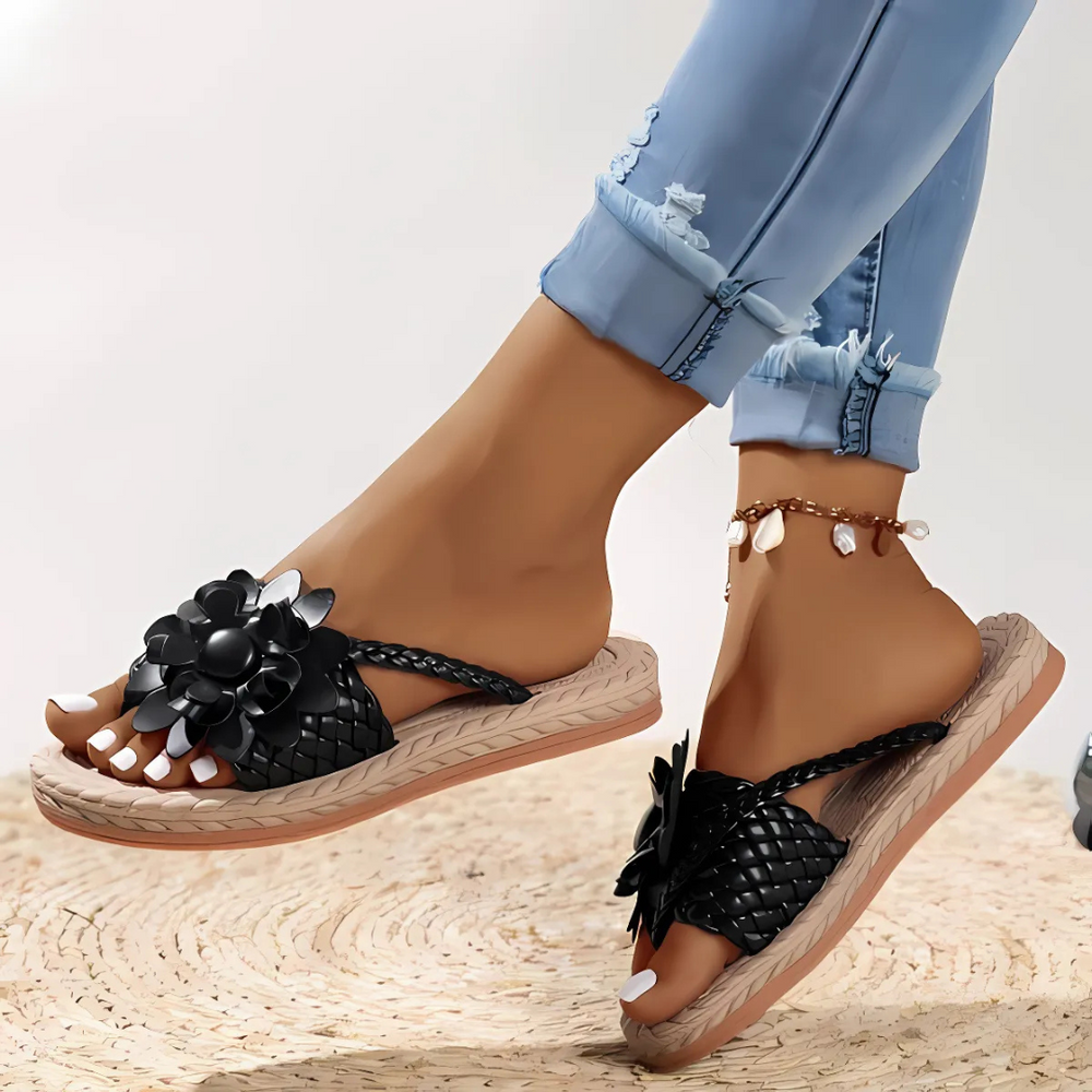 🔥 EARLY SUMMER SALE 49% OFF 🔥 Women’s Floral Arch Support Flat Slippers