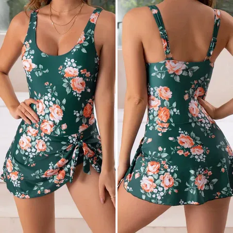 ✨2025 SALE 49% OFF - Women's Tummy Control One Piece Swimsuit With Skirt
