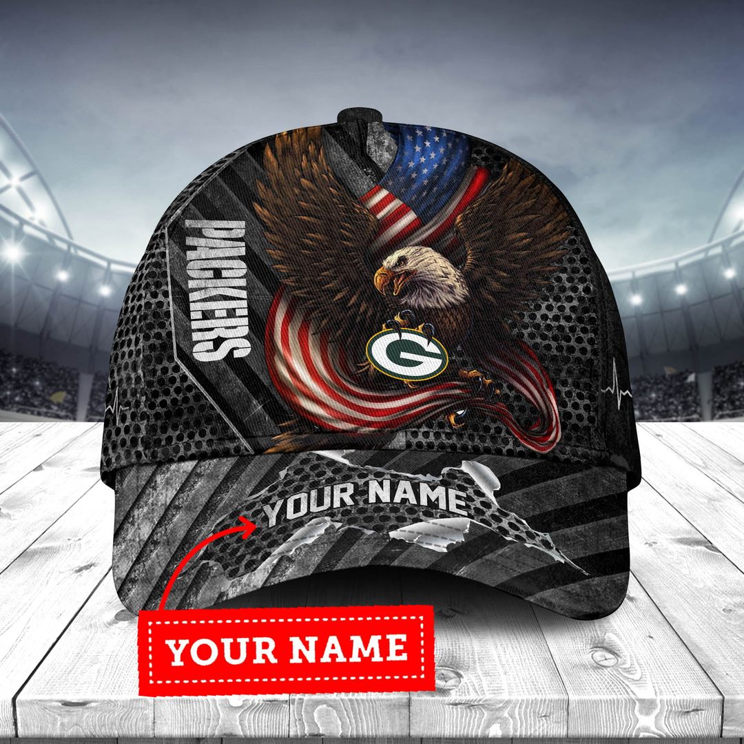 Green Bay Packers Classic Cap NFL Fan Gift Custom name N05 - TeamColor