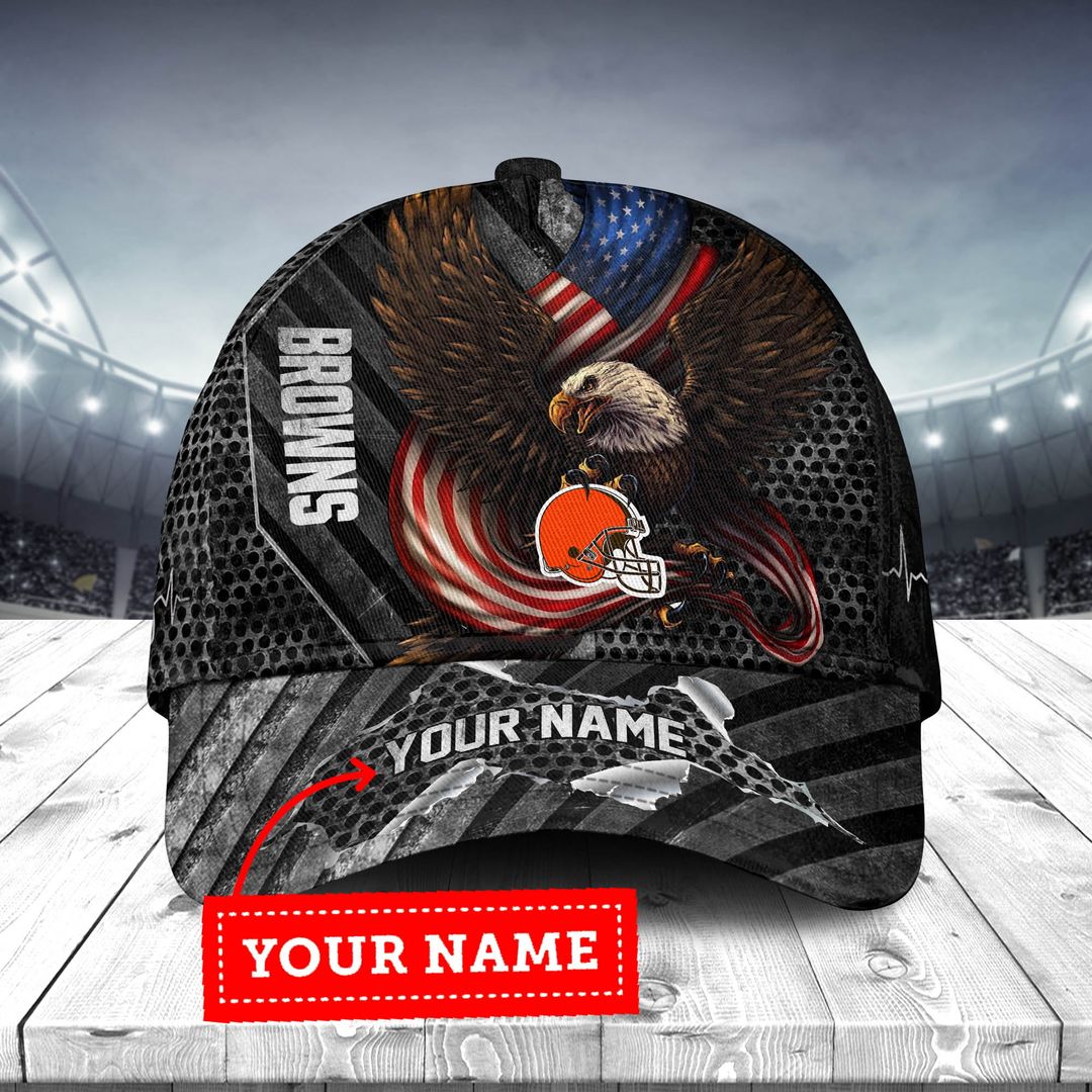 Cleveland Browns Classic Cap NFL Fan Gift Custom name N05