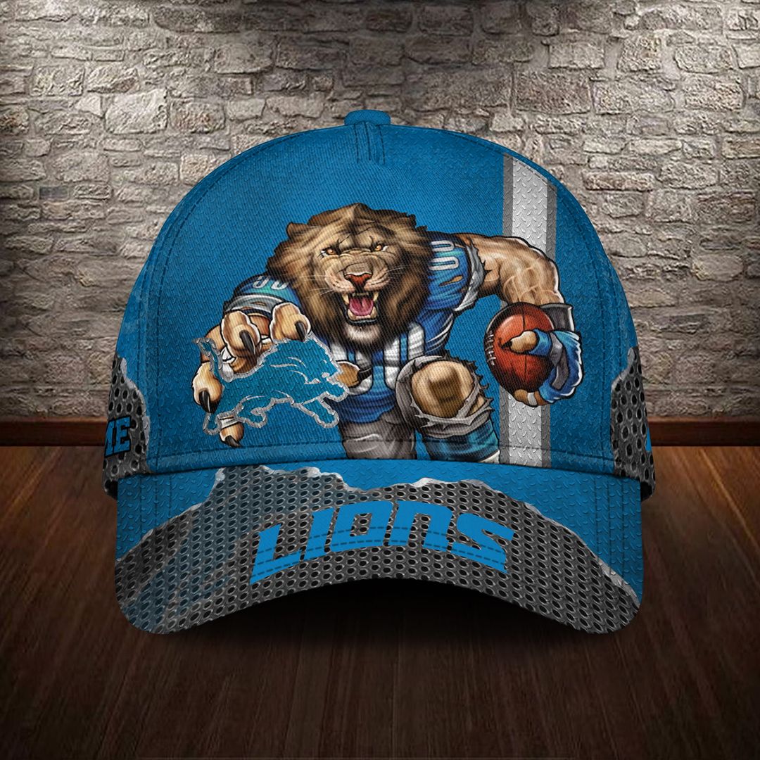 Detroit Lions Classic Cap NFL Fan Gift Custom name N03