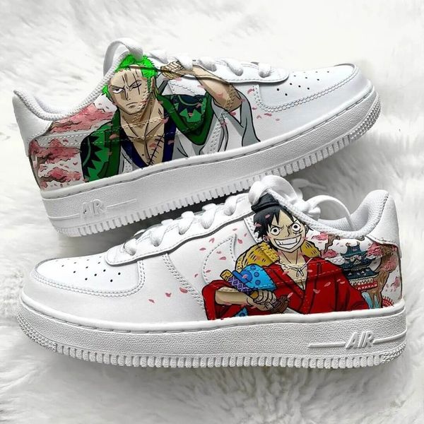 Luffy X Zoro Custom Nike AF1 – Urencii