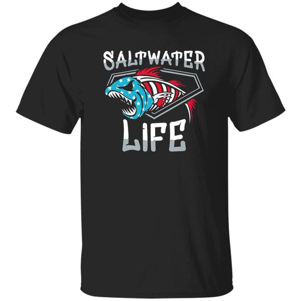 Saltwater Life Fishing T-Shirt