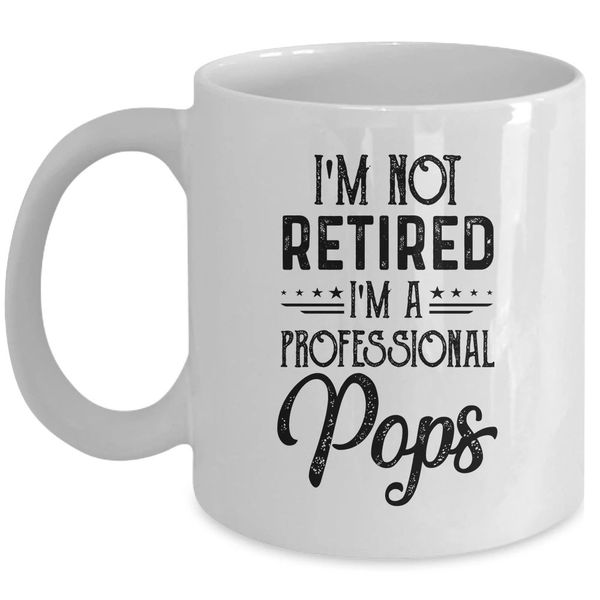 I'm Retired Do It Yourself Coffee Mug  Personalized Gifts – Popp's  Trophies