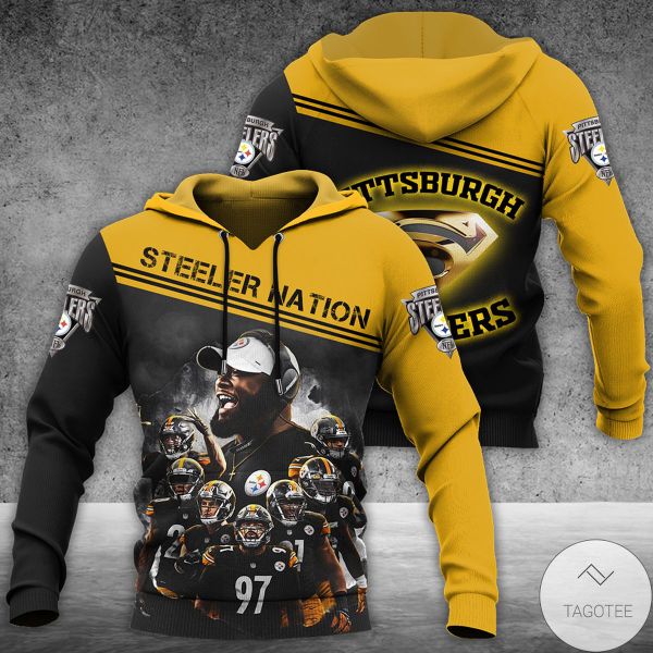 Pittsburgh Steelers Territory Washington Personalized 3D Hoodie Zip Hoodie,  Nfl 3D All Over Print Hoodie Zip Hoodie - Dingeas