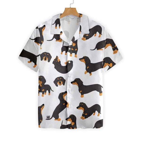 dachshund hawaiian shirt