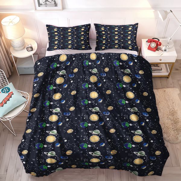 Space Adventure Bedding Set, Space Bedding King Size