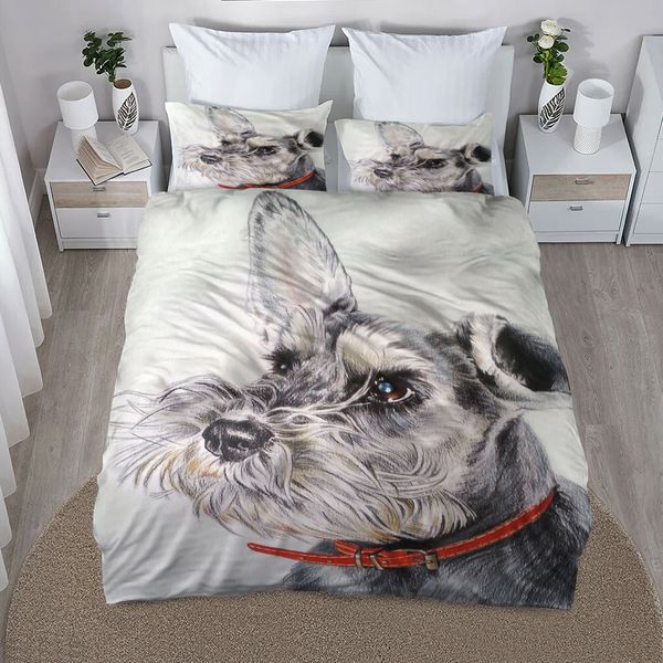 schnauzer duvet