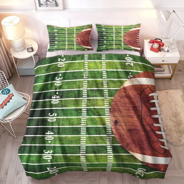 american football duvet cover