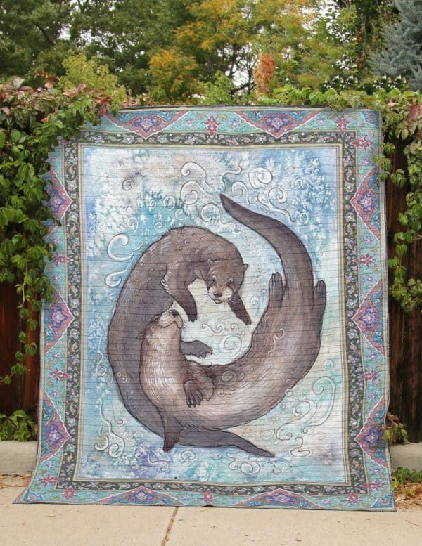 Otter Roll And Roll Together Quilt