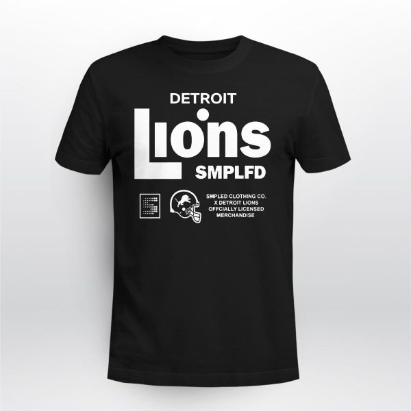 Detroit Lions Smplfd Shirt, Custom prints store