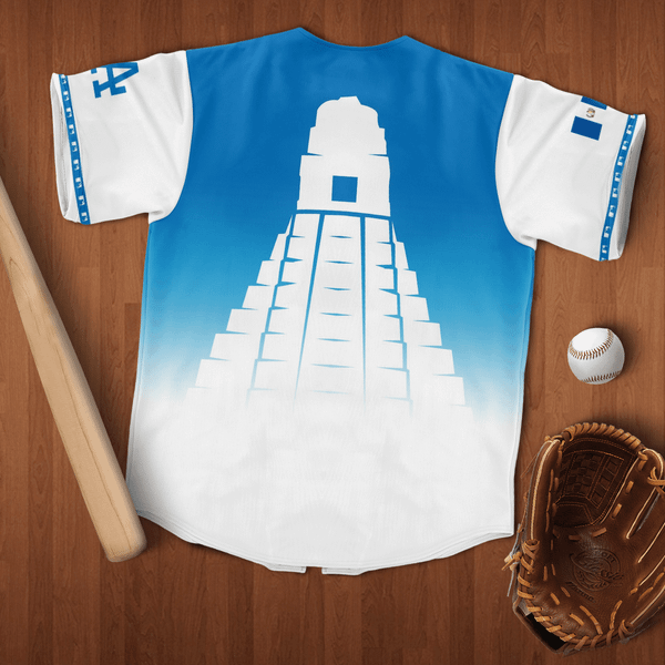 Los Angeles Dodgers 2023 Guatemalan Heritage Night Baseball Jersey