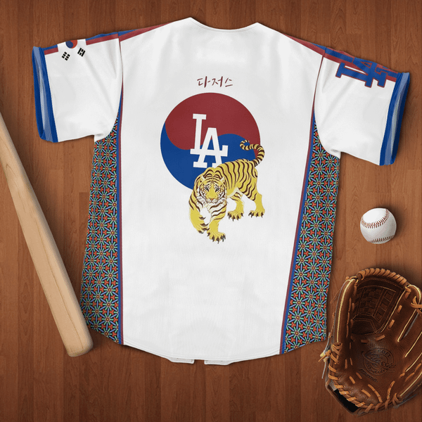 Los Angeles Dodgers Korean Heritage Night Jersey in 2023