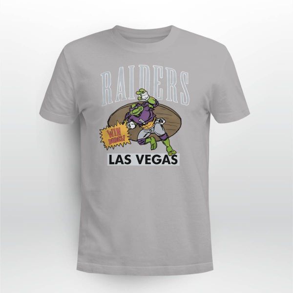 Las Vegas Raiders X Donatello Teenage Mutant Ninja Turtles win budes shirt,  hoodie, sweater, longsleeve and V-neck T-shirt