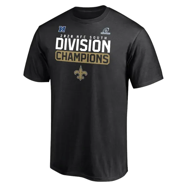 2018 NFC South Division Champions New Orleans Saints T-Shirt - TeeNavi