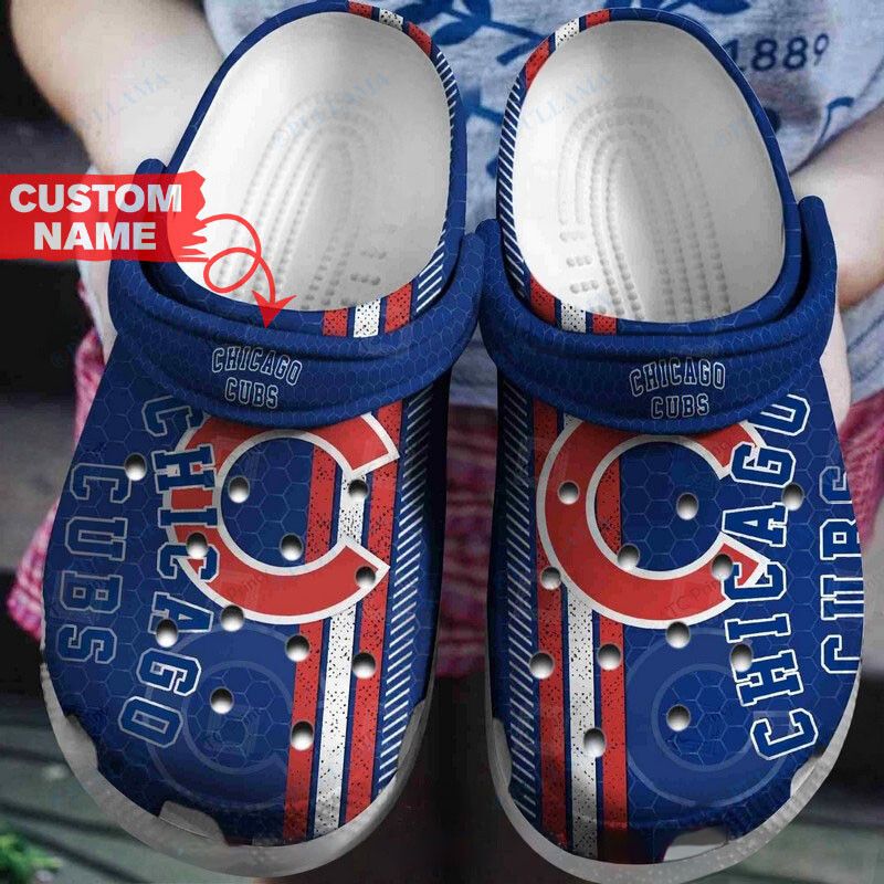 Personalized Chicago Cubs Team Crocs Clog Shoes - T-shirts Low Price