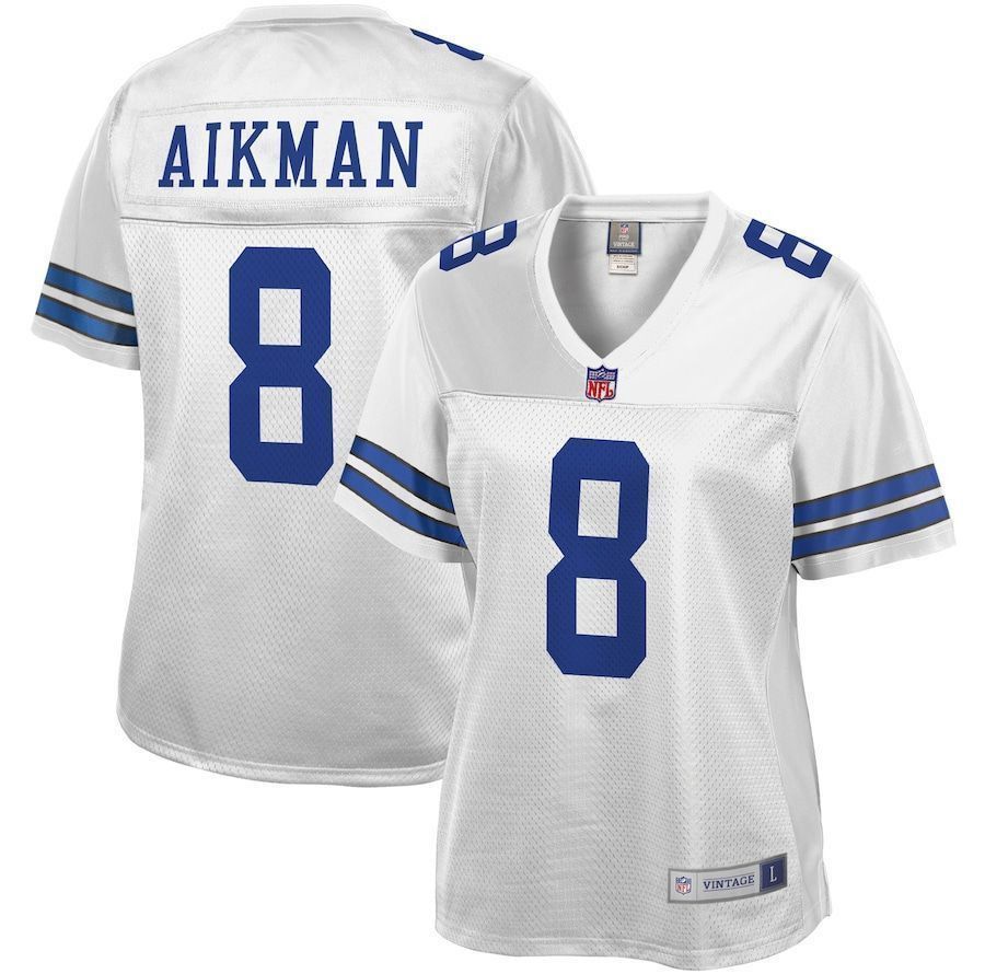 Troy Aikman Dallas Cowboys Mitchell & Ness NFL 100 Retired Player Legacy  Jersey - Platinum