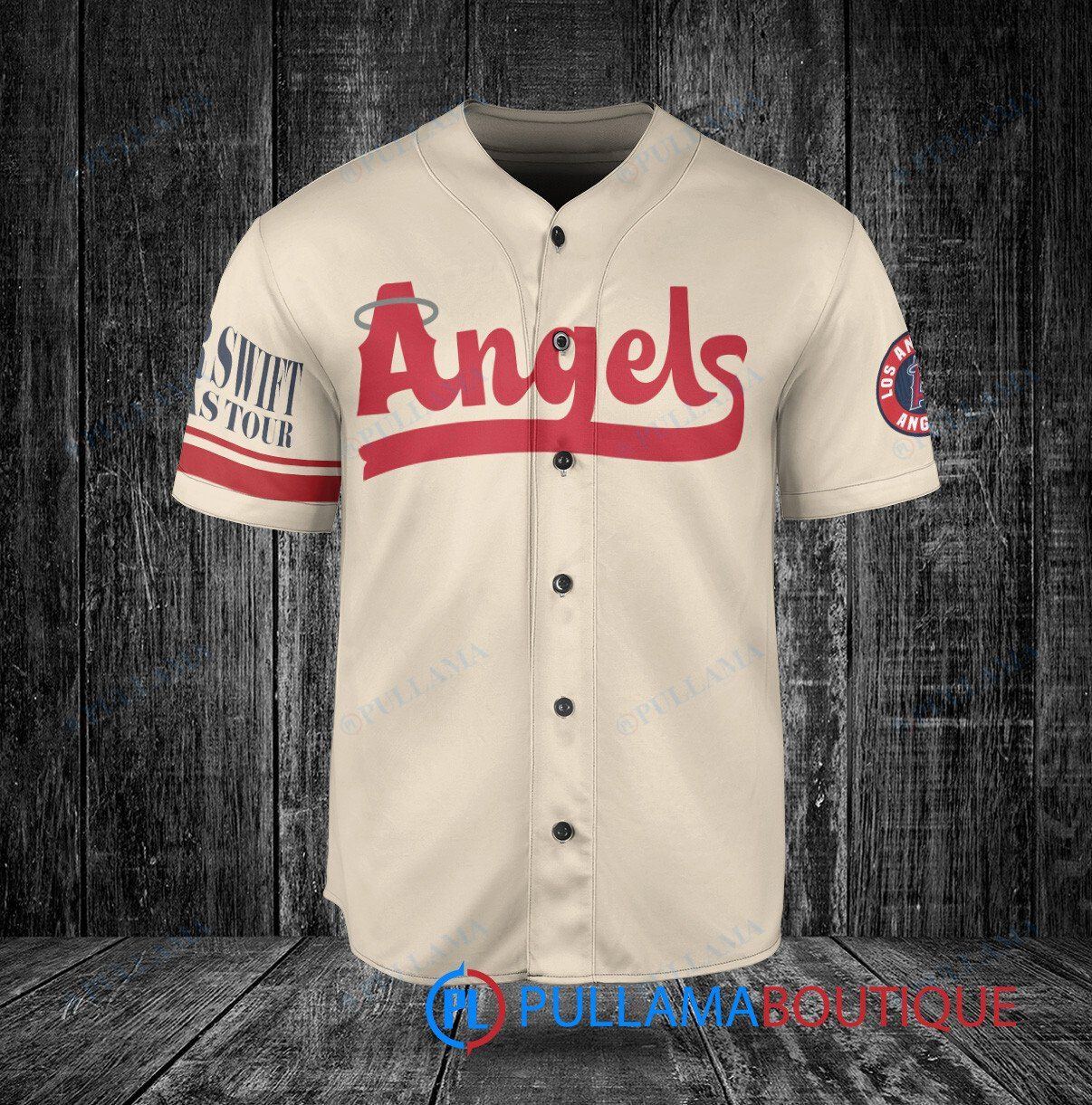 Los Angeles Angels Red Taylor Swift Baseball Jersey - Shop Now - Scesy