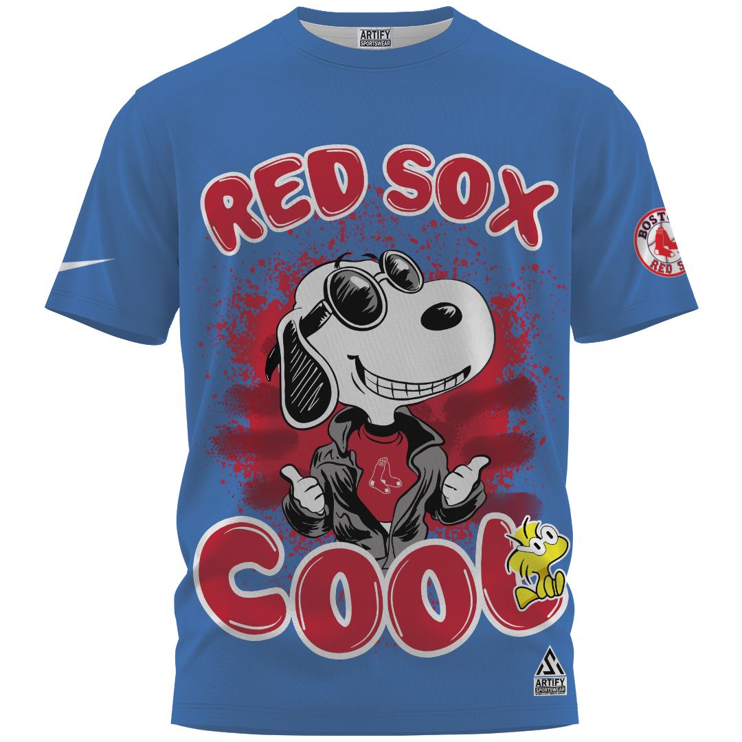 Snoopy Boston Red Sox baseball shirt - Shirts Bubble