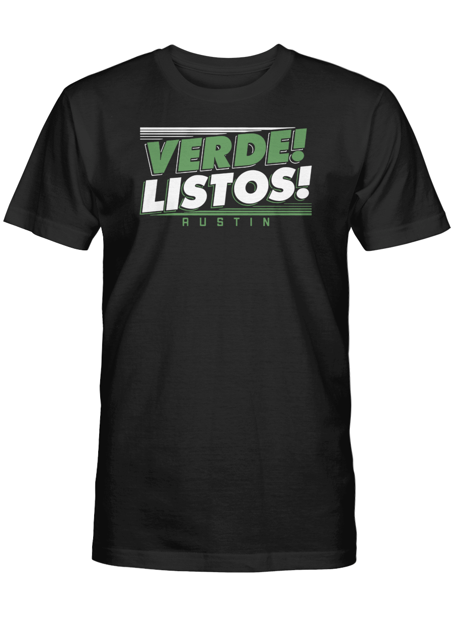  Officially Licensed Austin FC - Verde! Listos! T-Shirt